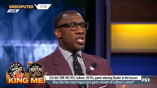Chris Broussard Was this the most impressive game-winner of LeBron's career (2018