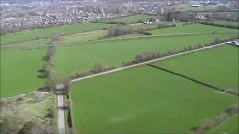 x5c1 drone Flight 2 altitude test