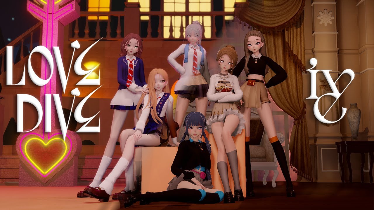 【MMD】IVE 아이브 'LOVE DIVE'