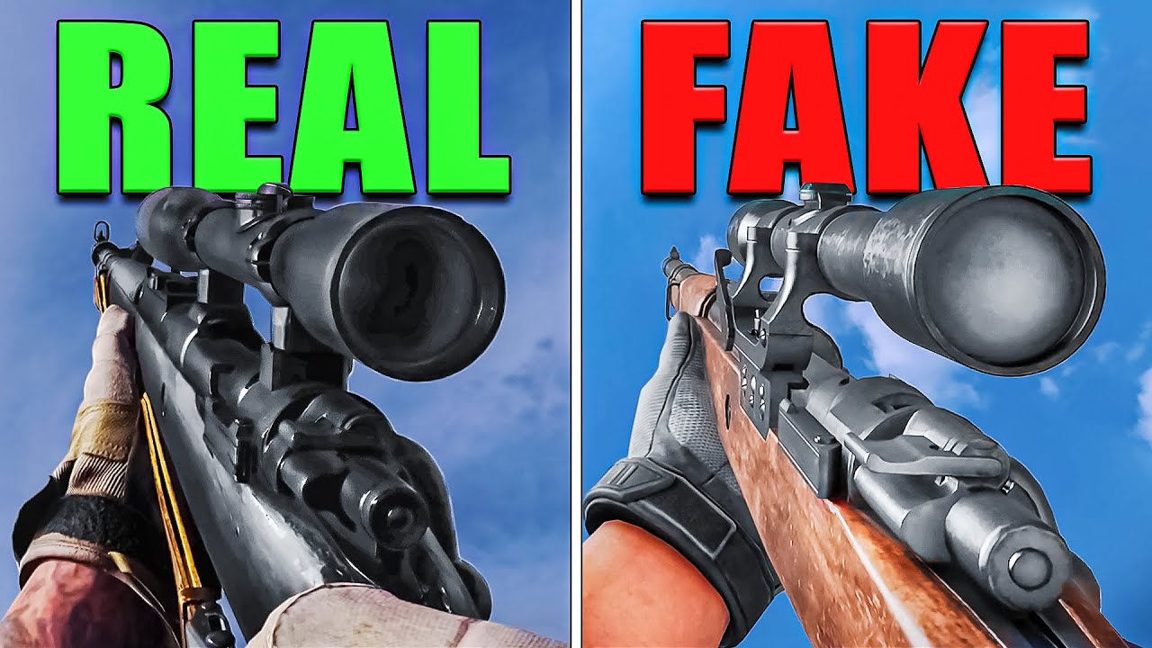 I Tried FAKE Versions of Iconic Call of Duty Guns (again) - YouTube