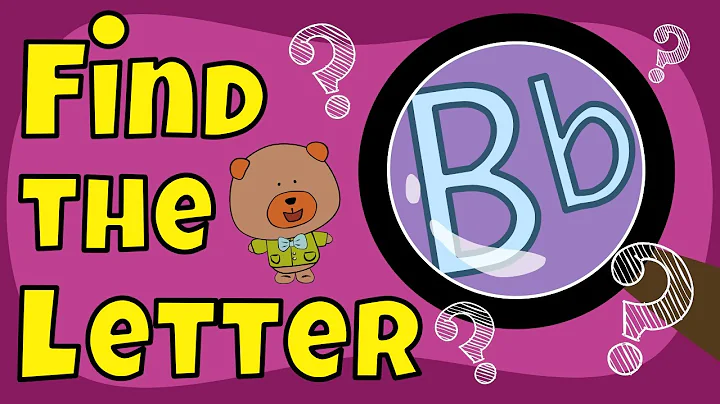 Letter Game | Find the Letter B | The Singing Walrus