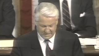 Boris Yeltsin Histroic Address to U.S. Congress