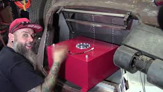 Install BBC Intake and Fit New Fuel Cell  1937 Rat Rod  Update 64