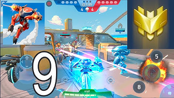 Mech Arena: Robot Showdown - Gameplay Walkthrough Part 9 - Tournament - Expert (iOS, Android)
