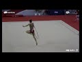 Adriana Perez Aro Club Ritmo - Nacional Ourense 2023