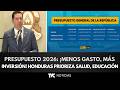 Presupuesto 2026: ¡Menos gasto, más inversión! Honduras prioriza Salud, Educación y transparencia.
