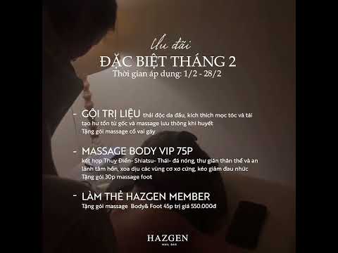 HAZGEN NAIL BAR- Massage body TPHCM