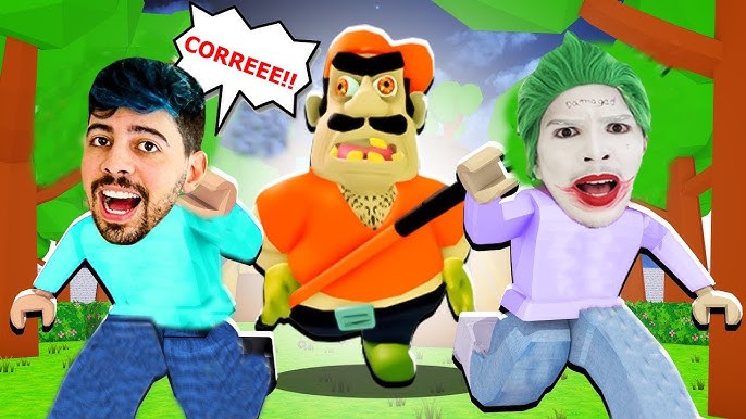 ESCAPE DO TERRÍVEL COELHO MALVADO DO ROBLOX!! 