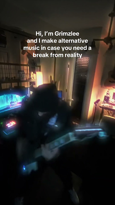 Hi, I’m Grimzlee and I make dark alternative music in case you need a break from reality