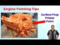 Engine Building Tips - Painting Prep and Painting HEMI Orange 440 MOPAR 512 Stroker