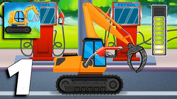 City Construction Vehicles - House Building Game - Gameplay Part 1 (Android, iOS) - All Levels