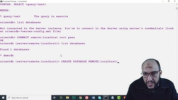 112 Python Handling Data Course OrientDB  Download and Install OrientDB and run the server and Orien