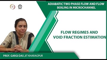 Flow Regimes and Void Fraction Estimation