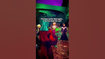 He died with all our loot 😭😭 #multiplayer #darkfantasy #fantasy #TheGoblinTavern #indiegames