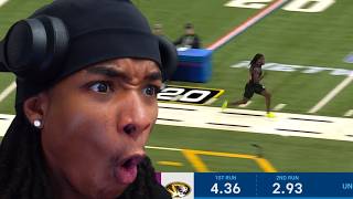 NAHHH THAT BOY SLIDING!!! Defensive Backs Run the 40-Yard Dash at 2026 NFL Combine | REACTION