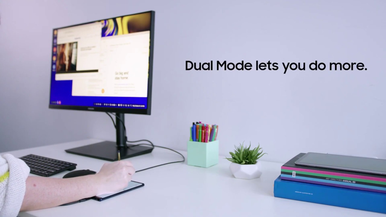 How to Use Samsung DeX Dual Mode: Tutorial - YouTube