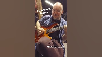 NAMM 2023 @TRexEffects new Binson Echorec delay is so cool! #guitarpedals #guitar #guitareffects