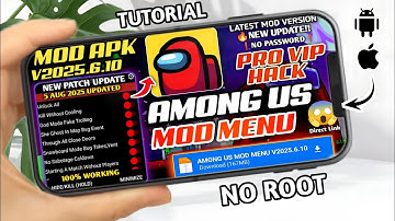 Among Us Mod Menu APK 2025 for Android/iOS [NO ROOT] | ✅How to Install and Use | Full Tutorial 