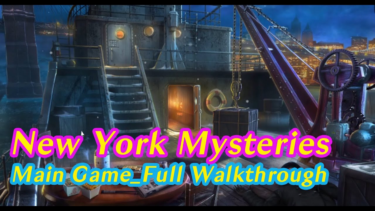New York Mysteries 1_Main Game_Full Walkthrough - YouTube