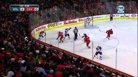Jack Allen Stick save  - Save of the Year Candidate vs Calgary Flames(February 15th, 2013)