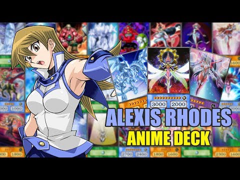 Yugioh GX Alexis Rhodes OriCa Cyber Angel Anime Style Deck 