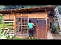 廃材で作った小屋は古い建具がよく似合う【小屋を建てる#13】