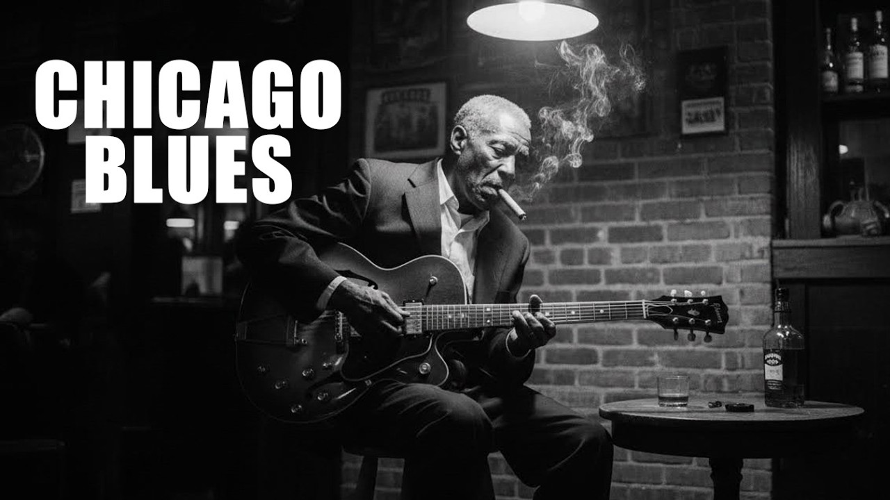 Relaxing Whiskey Blues Music | Best of Slow Blues | Smooth Slow Blues for Midnight Moments