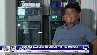 Brownsville 10-year-old launches 3D printing business