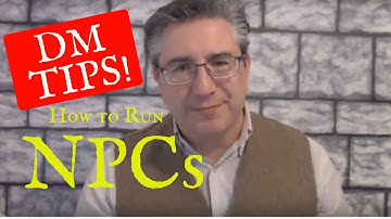 DungeonCraft #28: Designing NPCs