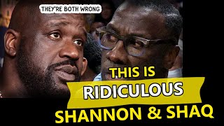 The Ridiculous Beef Between Shannon Sharpe and Shaq