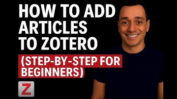 How to Add Articles to Zotero Without Stress (Beginner Guide)