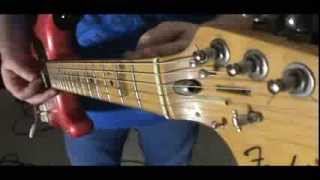 diy guitar mod. drop d, open g tuning, by scott grove