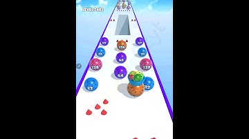 Ball 2048 game (all levels gameplay walkthrough) #cutiepie22yt #devagamezone #ballrun2048 #2048 #fyp