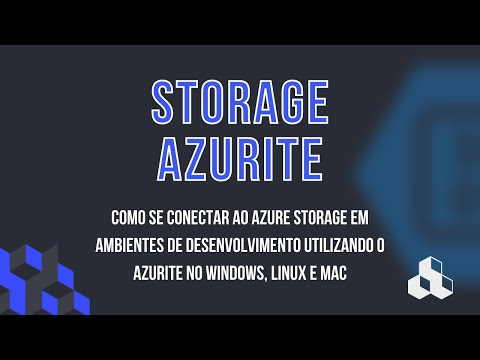 Vídeo: Como executo o emulador de armazenamento do Azure?