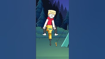 When You Have to be The Coolest Camping (Original Animation Meme) #shorts