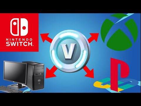 HOW TO GET VBUCKS TO SHOW ON ALL PLATFORMS (Nintendo Switch,Playstation,Xbox,PC)