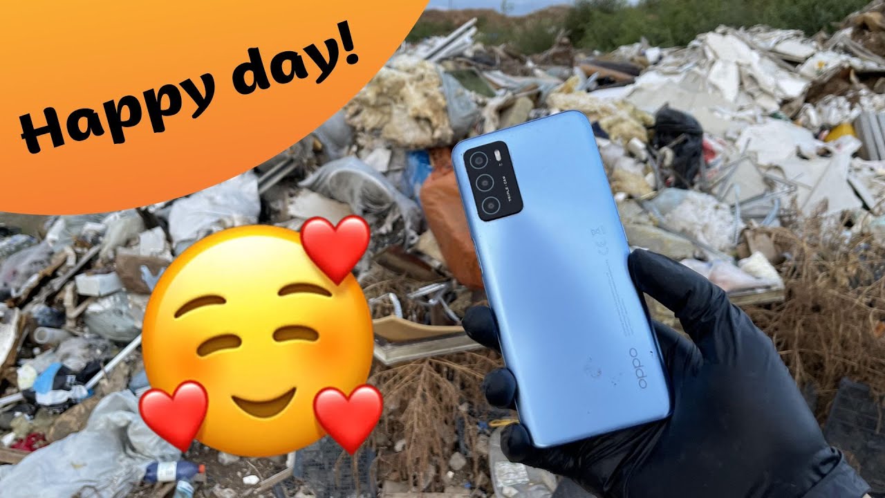 Happy day! I found a broken phone in the trash. Restoring Oppo phone