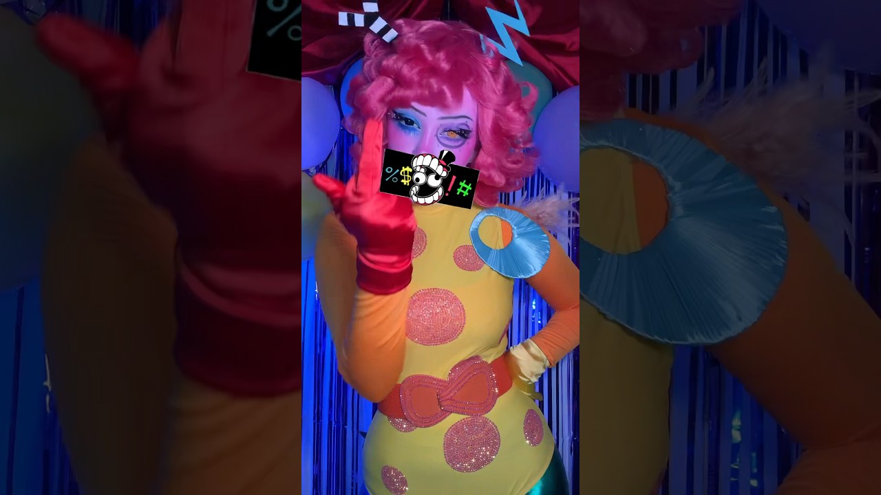 same #cosplay #makeup #theamazingdigitalcircus #zooble #tadc #cartoon