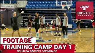 Houston Rockets Training Camp Scrimmage: Jalen Green, Fred VanVleet, Jabari Smith Jr. \& More