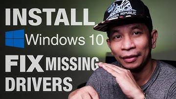 How to Install Windows 10 Using USB in 5 Minutes FAST! | HOW TO Find and Fix Windows Missing Drivers