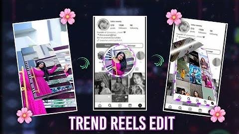 New Trending Instagram Profile Reels Video Editing Alight Motion ❣️ New Viral Xml Video Editing