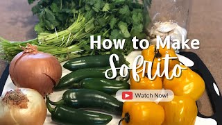 Make these quick flavor bombs for soups, stews, and pasta!  My version of sofrito