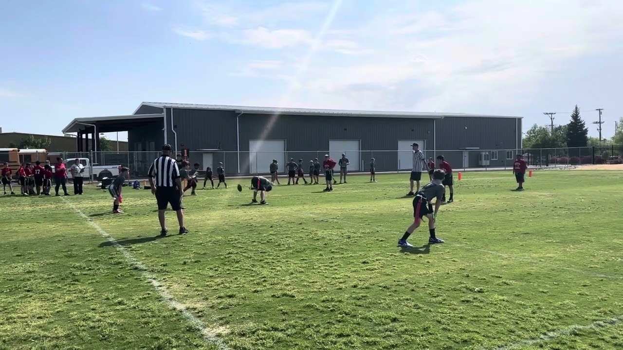 Jacob burns Mistletoe on the reverse for the TD Boulder Creek vs Mistletoe