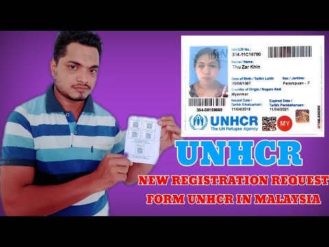 How To New Registration Request form (UNHCR IN MALAYSIA) New Registration Request New website