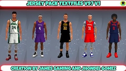JERSEY PACK TEXTFILES V97 V1 | NBA2K20 MOBILE/ANDROID | VIRTUALXPOSED