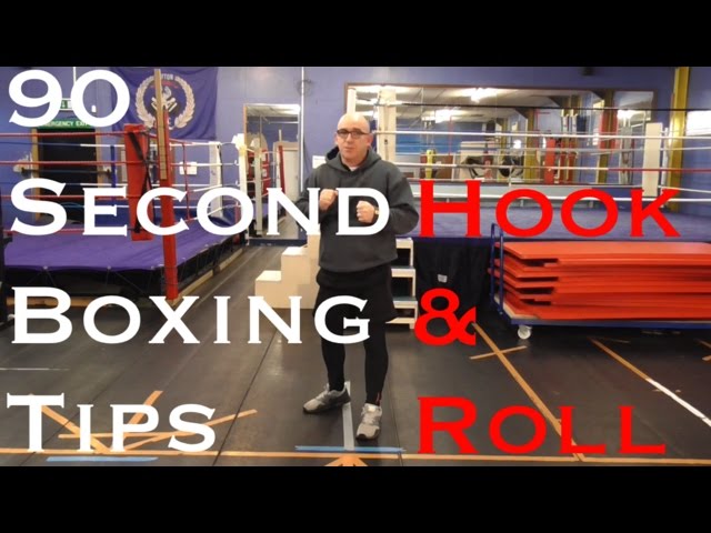 90 Second Boxing Tips - The Hook and Roll class=