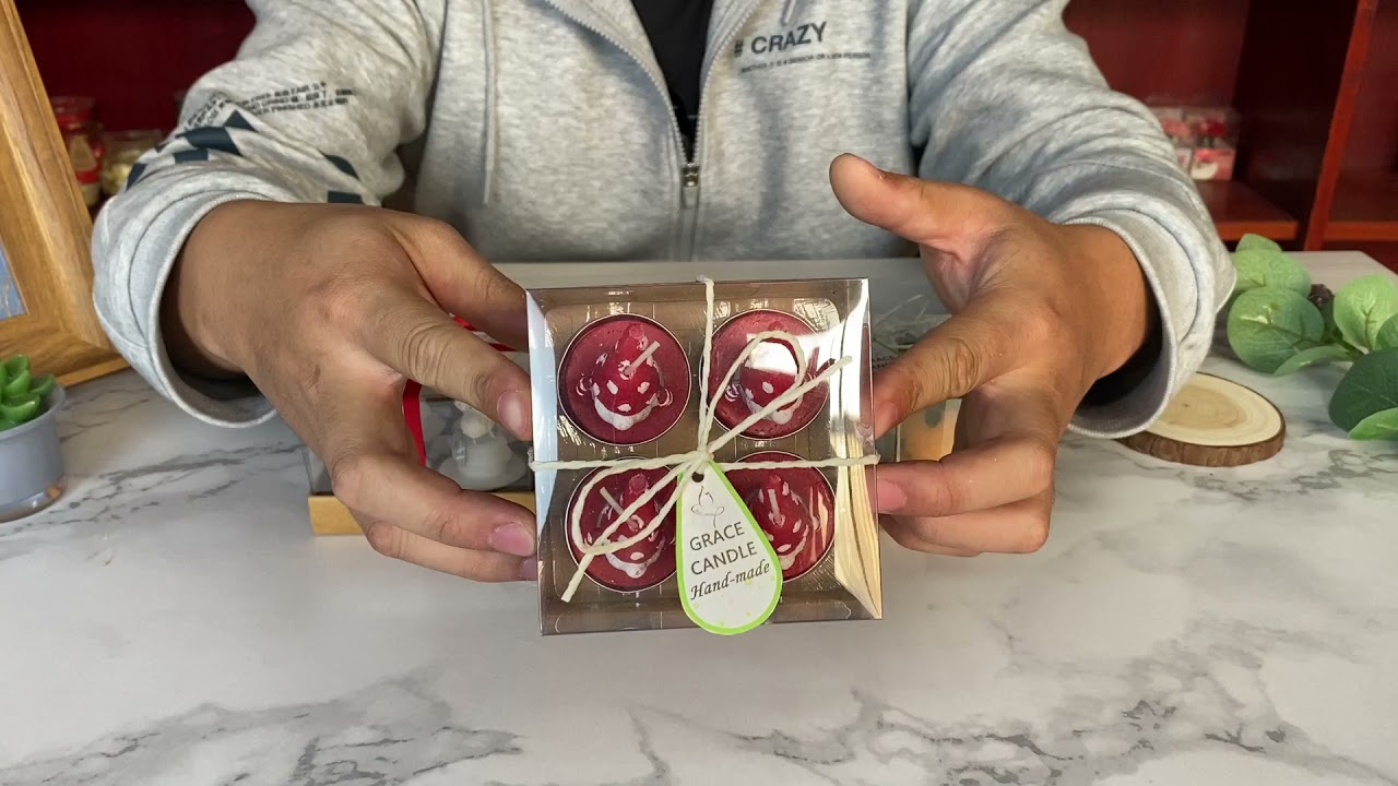 Craft candle gift set