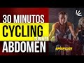 Cycling class para abdomen   30 min cycling abs class  marca tu abdomen con cycling