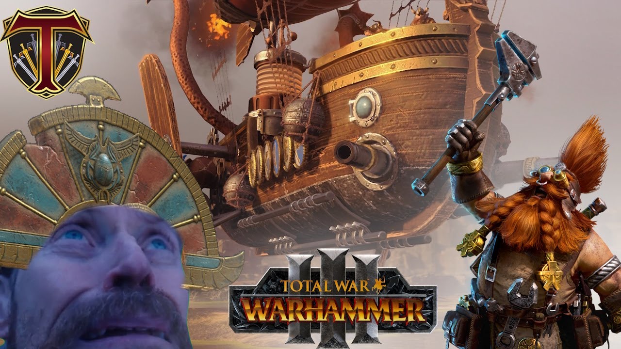 The Dreaded THUNDERBARGE | Dwarfs vs Tomb Kings - Total War Warhammer 3