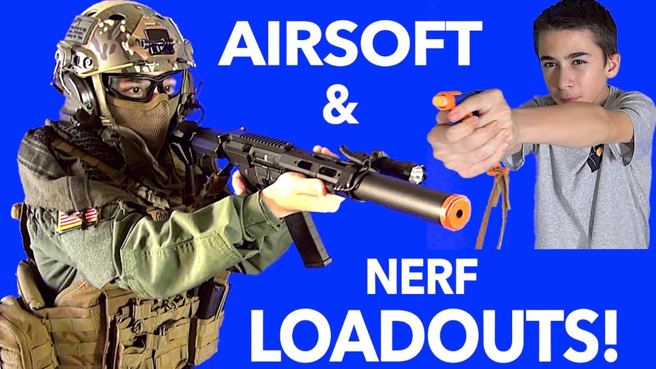 Airsoft Gun Collection with Robert-Andre! 